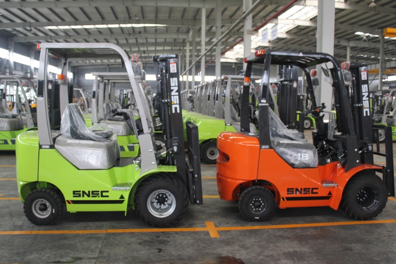 SNSC FD18 Diesel Forklift to New Zealand