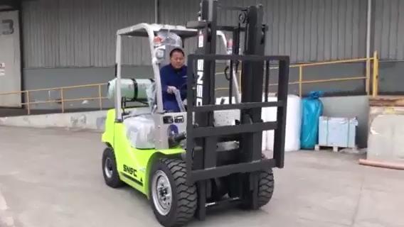 SNSC FL30 3T LPG Gasoline Forklift to CHILE