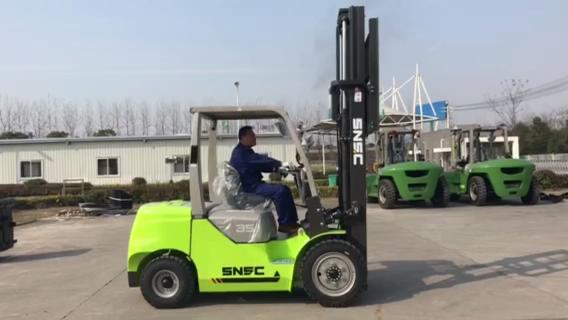 SNSC FD35 3.5T Diesel Forklift Truck to Salvador