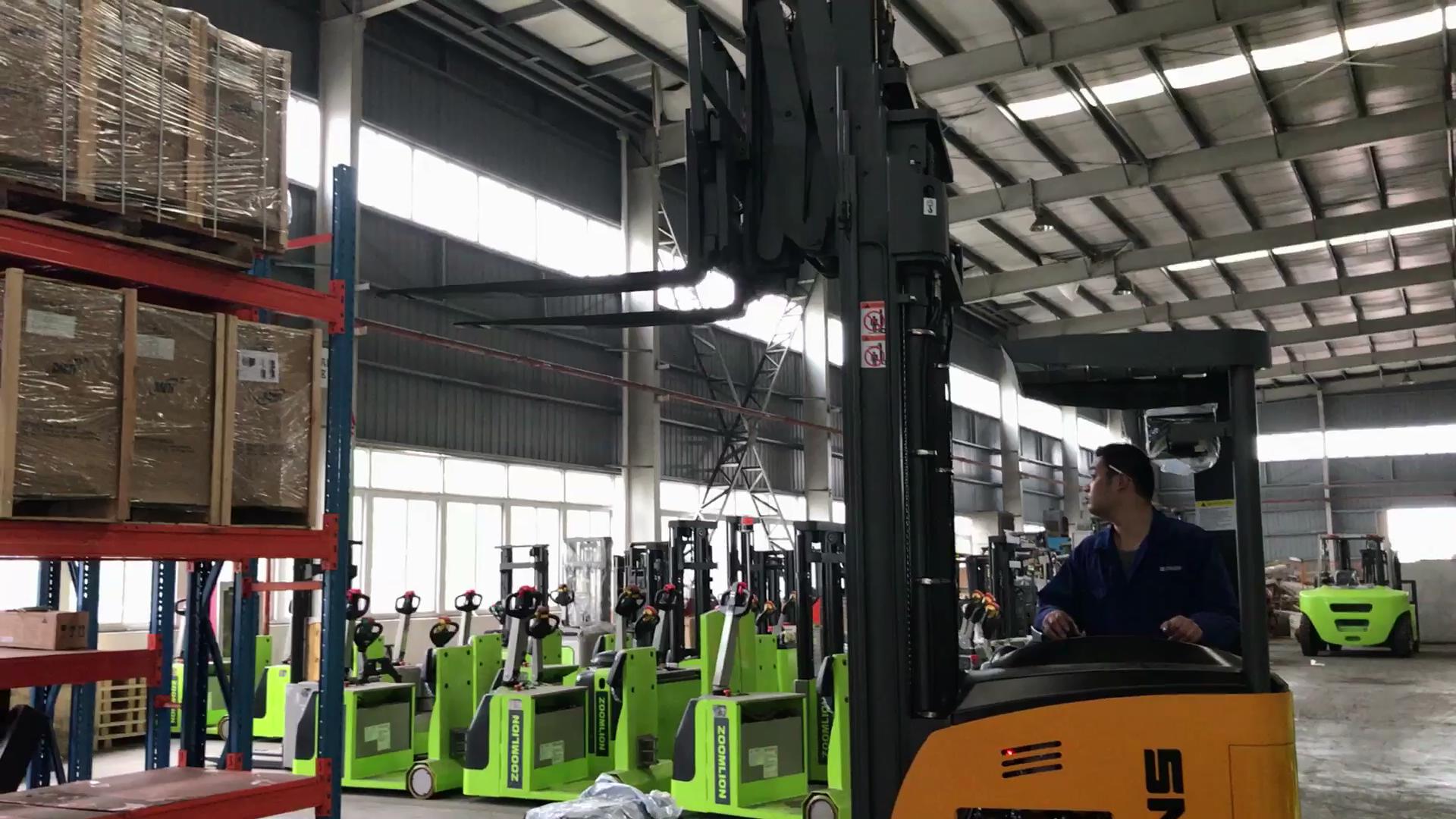 SNSC YB18 1.8T Double Deep Reach Truck to India