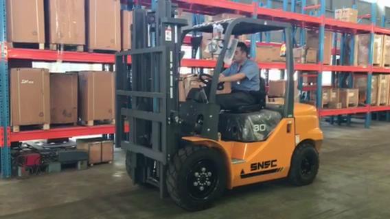 SNSC FD30 3T Diesel Forklift Truck to Brazil