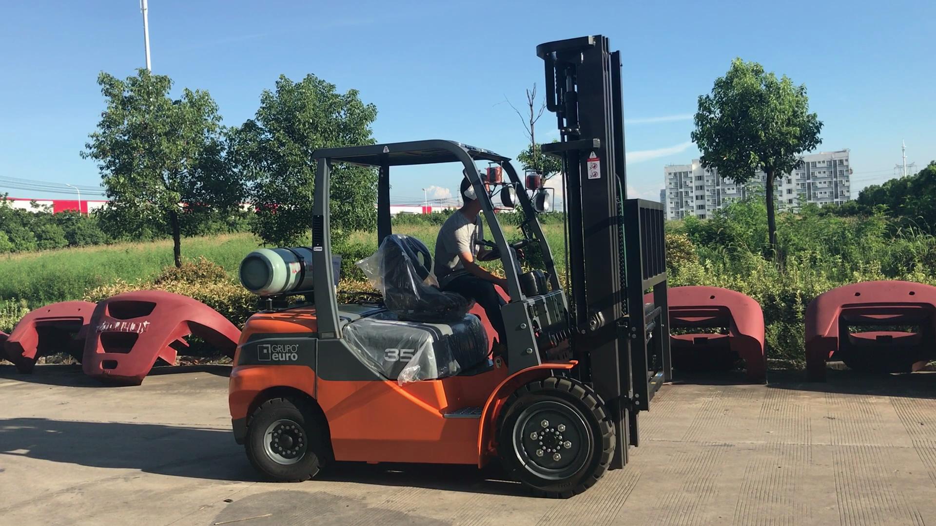 SNSC FL35 3.5T LPG GAS Forklift Truck to Argentina