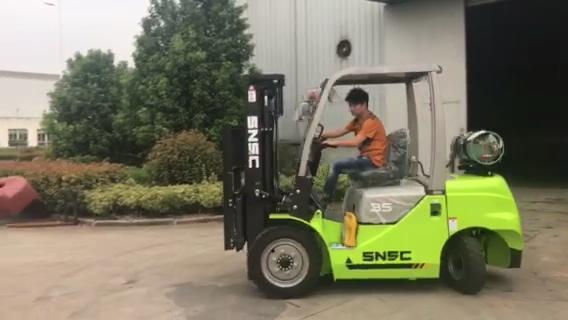 SNSC FL35 3.5T LPG GAS Forklift Truck to Paraguay