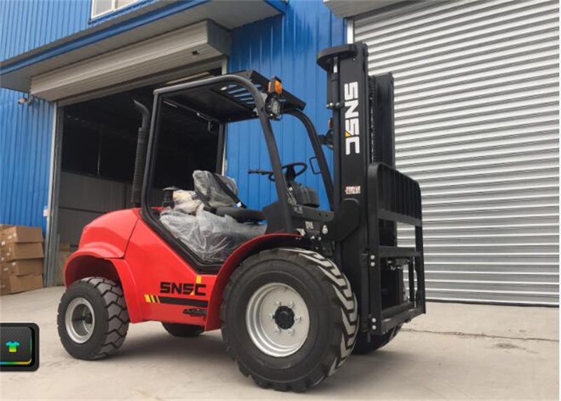 SNSC  FD35 3.5T  Rough Terrain Diesel forklift to Paraguay